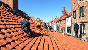 Dakpannen leggen Gouda