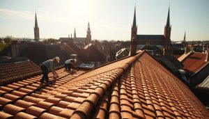 Dakpannen leggen Maastricht