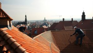 Dakpannen leggen Tiel