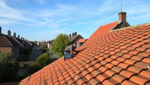 Dakpannen leggen Velsen