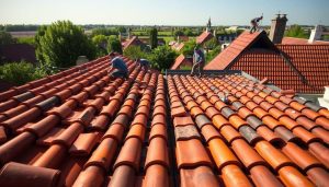 Dakpannen leggen Westland