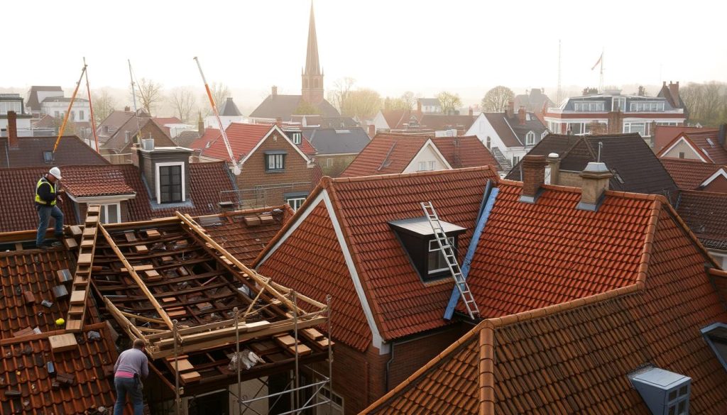 Dakrenovatie in Hilversum