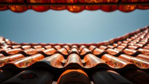 Geglazuurde dakpannen