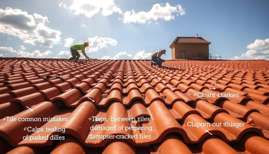 Veelvoorkomende fouten bij het leggen van dakpannen