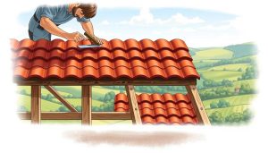 Zelf dakpannen leggen stappenplan